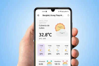 Esta app de Tiempo es una maravilla. Es gratis, de código abierto y con un diseño espectacular
