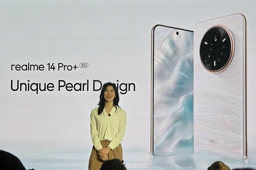 Un móvil, dos colores. El Realme 14 Pro será el primer móvil que cambia de color cuando hace frío